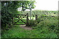 Gate onto Sheep Lane