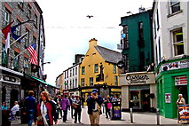 M2925 : Galway - Junction of Shop & Main Guard Streets & Church Yard Lane by Suzanne Mischyshyn