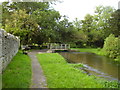 Footbridge over the River Char