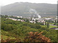 View from part way up a hill overlooking Fort William (2)