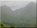 Glencoe mountains from the Pap of Glencoe