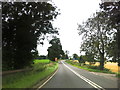 A606 near the site of Leesthorpe