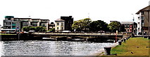 M2924 : Galway - River Corrib & Wolfe Tone Bridge  by Suzanne Mischyshyn