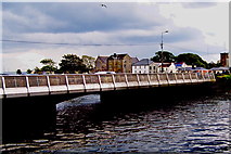 M2924 : Galway - River Corrib and Wolfe Tone Bridge by Suzanne Mischyshyn