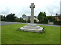 SO6441 : War Memorial at Ashperton by Dave Spicer