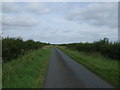 Lane heading north towards Corringham