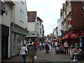 Pedestrianised street, Salisbury