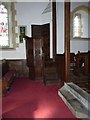 SO3892 : Wentnor church pulpit by Richard Law
