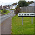 Eastern boundary of Hubberston, Milford Haven