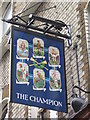 TQ2981 : The Champion on Wells Street by Ian S