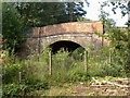 Railway bridge, Englemere Pond.