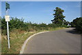 The old Salford Road now a bridleway