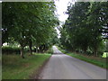 Lane heading west towards Yawthorpe