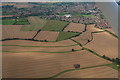 Remains of Wood Lane dairies: aerial