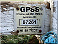 GPSS marker plate