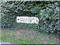 ST3025 : Road Sign by Nigel Mykura