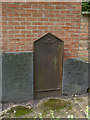 SK7954 : Cast iron gravestone, St Mary's churchyard  by Alan Murray-Rust