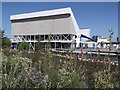 The Aquatic Centre across the canal, Olympic Park