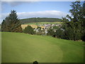 Second green on Lumphanan golf course