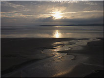 SD4573 : Evening falls over the sands off Silverdale (2) by Karl and Ali