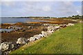 L7942 : Rocky shore and Fox Island, Cashel Bay - Doonreaghan Townland by Mac McCarron