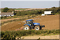 Tractor at work