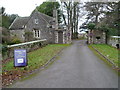 Entrance drive to Thornbury Castle Hotel, Thornbury