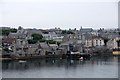 South end of Commercial Street, Lerwick, from the sea