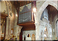 TQ8109 : Organ in Holy Trinity Church, Hastings by Julian P Guffogg