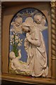 TQ8109 : Blessed Virgin Mary carving, Holy Trinity Church, Hastings by Julian P Guffogg