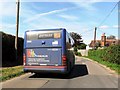 Back end of bus,  Partridge Green