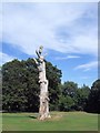 Owl tree sculpture in Appley Park