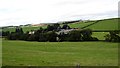 View over the pastures to Fulfordlees Farm