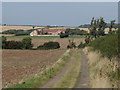 Farm track to Old Caunton Lodge