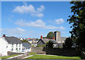 View to Tregaron from School museum