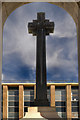 SD7109 : Bolton War Memorial, Sword on the Cross by David Dixon