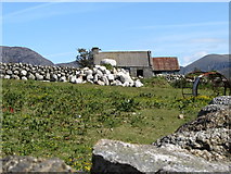 J3422 : Tin roofed cottage at Carrick Big by Eric Jones