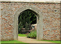 J1486 : Arch, Castle Gardens, Antrim by Albert Bridge