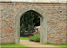 J1486 : Arch, Castle Gardens, Antrim by Albert Bridge