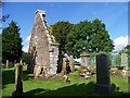 Old Glassford Church and graveyard - this is part of the Covenanter