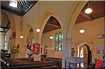 TQ9037 : South Aisle, St Mary's church, High Halden by Julian P Guffogg