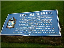 NX9612 : St Bees School, St Bees by Ian S