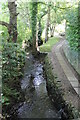 Stream at Chandler Hill Lane, near Holymoorside