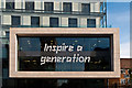 "Inspire a generation" 