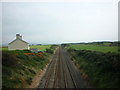 The train lines to the south of Seascale