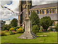 TQ1649 : St Martin's Churchyard, War Memorial by David Dixon