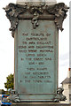 Eastbourne War Memorial Dedication