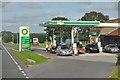 South Somerset : The A303 & BP Petrol Station