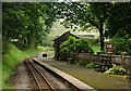 SD1499 : Eskdale Green Railway Station by Peter Trimming