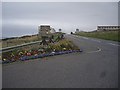 Layby on A98 at entrance to Banff from the west